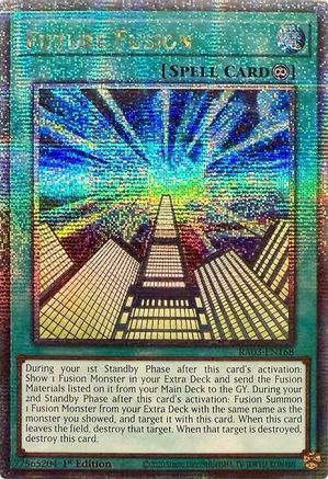 Future Fusion (Quarter Century Secret Rare) (RA03-EN168) - Quarter Century Bonanza 1st Edition Quarter Century Bonanza Yugioh Single  Squirtle Squad Card Shop.