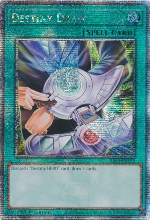 Destiny Draw (Quarter Century Secret Rare) (RA03-EN173) - Quarter Century Bonanza 1st Edition Quarter Century Bonanza Yugioh Single  Squirtle Squad Card Shop.