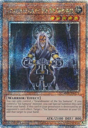 Grandmaster of the Six Samurai (Quarter Century Secret Rare) (RA03-EN174) - Quarter Century Bonanza 1st Edition Quarter Century Bonanza Yugioh Single  Squirtle Squad Card Shop.