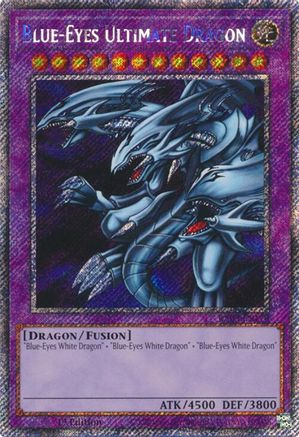 Blue-Eyes Ultimate Dragon (Platinum Secret Rare) (RA03-EN178) - Quarter Century Bonanza 1st Edition Quarter Century Bonanza Yugioh Single  Squirtle Squad Card Shop.
