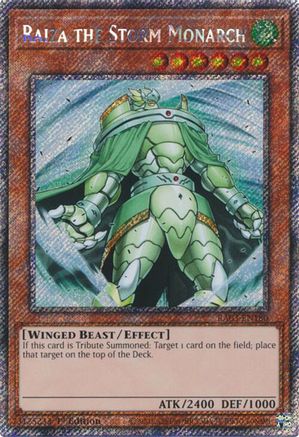 Raiza the Storm Monarch (Platinum Secret Rare) (RA03-EN180) - Quarter Century Bonanza 1st Edition Quarter Century Bonanza Yugioh Single  Squirtle Squad Card Shop.