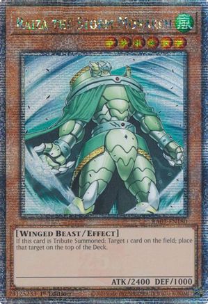 Raiza the Storm Monarch (Quarter Century Secret Rare) (RA03-EN180) - Quarter Century Bonanza 1st Edition Quarter Century Bonanza Yugioh Single  Squirtle Squad Card Shop.
