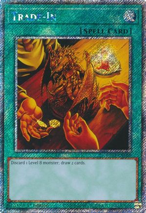 Trade-In (Platinum Secret Rare) (RA03-EN188) - Quarter Century Bonanza 1st Edition Quarter Century Bonanza Yugioh Single  Squirtle Squad Card Shop.