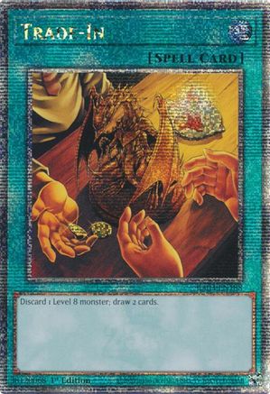Trade-In (Quarter Century Secret Rare) (RA03-EN188) - Quarter Century Bonanza 1st Edition Quarter Century Bonanza Yugioh Single  Squirtle Squad Card Shop.