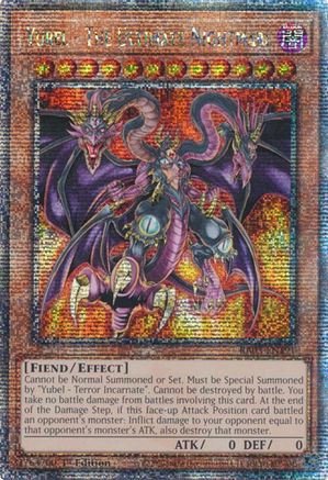 Yubel - The Ultimate Nightmare (Quarter Century Secret Rare) (RA03-EN191) - Quarter Century Bonanza 1st Edition Quarter Century Bonanza Yugioh Single  Squirtle Squad Card Shop.
