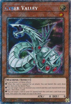 Cyber Valley (Platinum Secret Rare) (RA03-EN192) - Quarter Century Bonanza 1st Edition Quarter Century Bonanza Yugioh Single  Squirtle Squad Card Shop.
