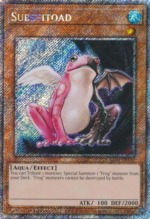 Substitoad (Platinum Secret Rare) (RA03-EN197) - Quarter Century Bonanza 1st Edition Quarter Century Bonanza Yugioh Single  Squirtle Squad Card Shop.