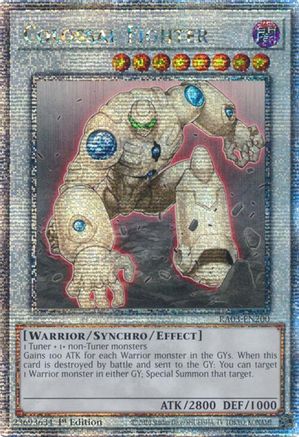 Colossal Fighter (Quarter Century Secret Rare) (RA03-EN200) - Quarter Century Bonanza 1st Edition Quarter Century Bonanza Yugioh Single  Squirtle Squad Card Shop.