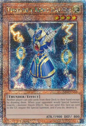 Thunder King Rai-Oh (Quarter Century Secret Rare) (RA03-EN206) - Quarter Century Bonanza 1st Edition Quarter Century Bonanza Yugioh Single  Squirtle Squad Card Shop.