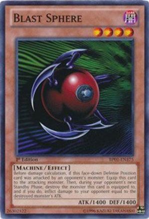 Blast Sphere (BP01-EN175) - Battle Pack: Epic Dawn 1st Edition Battle Pack: Epic Dawn Yugioh Single  Squirtle Squad Card Shop.