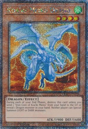 Koa'ki Meiru Drago (Quarter Century Secret Rare) (RA03-EN218) - Quarter Century Bonanza 1st Edition Quarter Century Bonanza Yugioh Single  Squirtle Squad Card Shop.
