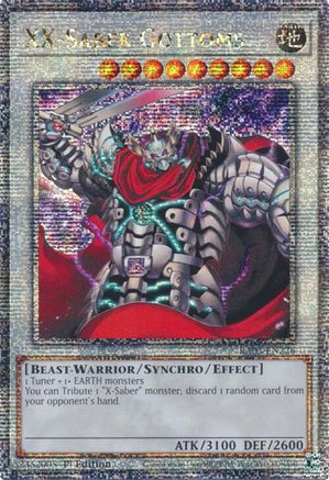 XX-Saber Gottoms (Quarter Century Secret Rare) (RA03-EN226) - Quarter Century Bonanza 1st Edition Quarter Century Bonanza Yugioh Single  Squirtle Squad Card Shop.
