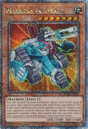 Machina Fortress (Quarter Century Secret Rare) (RA03-EN233) - Quarter Century Bonanza 1st Edition Quarter Century Bonanza Yugioh Single  Squirtle Squad Card Shop.