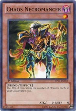 Chaos Necromancer (BP01-EN183) - Battle Pack: Epic Dawn 1st Edition Battle Pack: Epic Dawn Yugioh Single  Squirtle Squad Card Shop.
