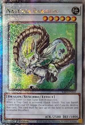 Naturia Barkion (Quarter Century Secret Rare) (RA03-EN243) - Quarter Century Bonanza 1st Edition Quarter Century Bonanza Yugioh Single  Squirtle Squad Card Shop.