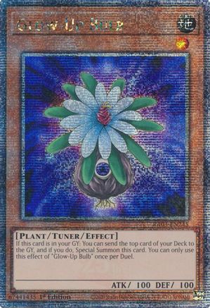 Glow-Up Bulb (Quarter Century Secret Rare) (RA03-EN245) - Quarter Century Bonanza 1st Edition Quarter Century Bonanza Yugioh Single  Squirtle Squad Card Shop.