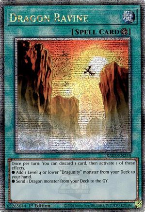 Dragon Ravine (Quarter Century Secret Rare) (RA03-EN248) - Quarter Century Bonanza 1st Edition Quarter Century Bonanza Yugioh Single  Squirtle Squad Card Shop.
