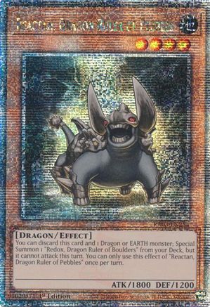 Reactan, Dragon Ruler of Pebbles (Quarter Century Secret Rare) (RA03-EN254) - Quarter Century Bonanza 1st Edition Quarter Century Bonanza Yugioh Single  Squirtle Squad Card Shop.