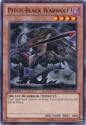 Pitch-Black Warwolf (BP01-EN188) - Battle Pack: Epic Dawn Unlimited Battle Pack: Epic Dawn Yugioh Single  Squirtle Squad Card Shop.