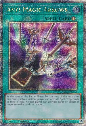 Anti-Magic Arrows (Quarter Century Secret Rare) (RA03-EN264) - Quarter Century Bonanza 1st Edition Quarter Century Bonanza Yugioh Single  Squirtle Squad Card Shop.