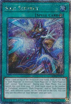 Soul Servant (Quarter Century Secret Rare) (RA03-EN271) - Quarter Century Bonanza 1st Edition Quarter Century Bonanza Yugioh Single  Squirtle Squad Card Shop.