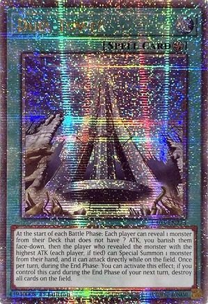 Duel Tower (Quarter Century Secret Rare) (RA03-EN273) - Quarter Century Bonanza 1st Edition Quarter Century Bonanza Yugioh Single  Squirtle Squad Card Shop.