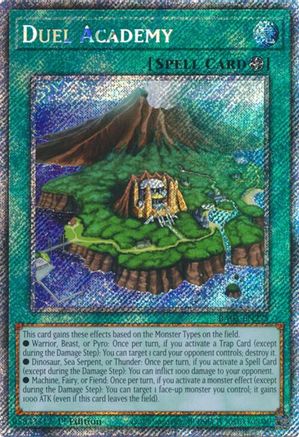 Duel Academy (Platinum Secret Rare) (RA03-EN275) - Quarter Century Bonanza 1st Edition Quarter Century Bonanza Yugioh Single  Squirtle Squad Card Shop.