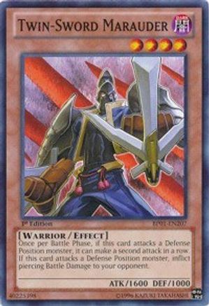 Twin-Sword Marauder (BP01-EN207) - Battle Pack: Epic Dawn 1st Edition Battle Pack: Epic Dawn Yugioh Single  Squirtle Squad Card Shop.