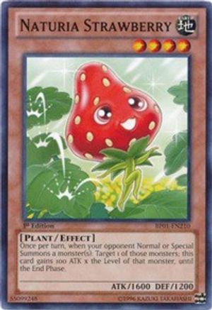 Naturia Strawberry (BP01-EN210) - Battle Pack: Epic Dawn Unlimited Battle Pack: Epic Dawn Yugioh Single  Squirtle Squad Card Shop.