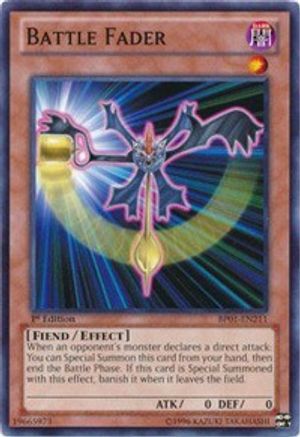 Battle Fader (BP01-EN211) - Battle Pack: Epic Dawn 1st Edition Battle Pack: Epic Dawn Yugioh Single  Squirtle Squad Card Shop.