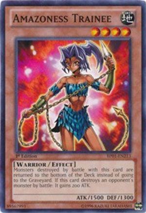 Amazoness Trainee (BP01-EN213) - Battle Pack: Epic Dawn Unlimited Battle Pack: Epic Dawn Yugioh Single  Squirtle Squad Card Shop.