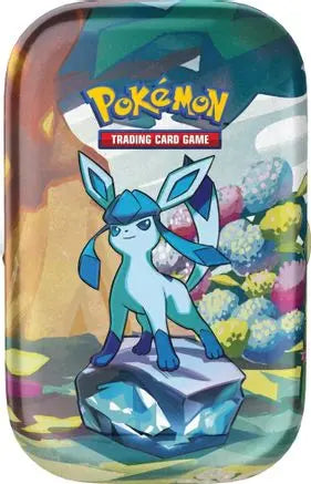 Prismatic Evolutions Mini Tin [Glaceon] SV: Prismatic Evolutions Pokemon Sealed  Squirtle Squad Card Shop.