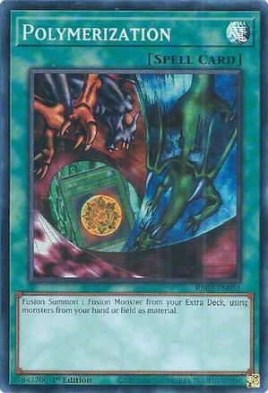 Polymerization (A) (Alternate Art) (RA03-EN051) - Quarter Century Bonanza 1st Edition Quarter Century Bonanza Yugioh Single  Squirtle Squad Card Shop.