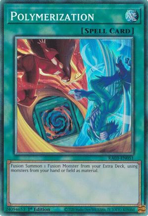 Polymerization (B) (HERO Art) (PCR) (RA03-EN051) - Quarter Century Bonanza 1st Edition Quarter Century Bonanza Yugioh Single  Squirtle Squad Card Shop.