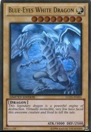 Blue-Eyes White Dragon (GLD5-EN001) - Gold Series: Haunted Mine Limited Gold Series: Haunted Mine Yugioh Single  Squirtle Squad Card Shop.