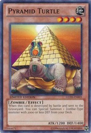 Pyramid Turtle (GLD5-EN003) - Gold Series: Haunted Mine Limited Gold Series: Haunted Mine Yugioh Single  Squirtle Squad Card Shop.