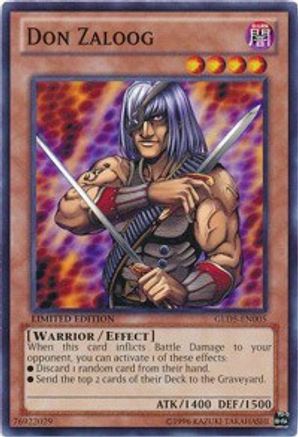 Don Zaloog (GLD5-EN005) - Gold Series: Haunted Mine Limited Gold Series: Haunted Mine Yugioh Single  Squirtle Squad Card Shop.