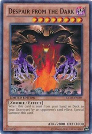 Despair from the Dark (GLD5-EN008) - Gold Series: Haunted Mine Limited Gold Series: Haunted Mine Yugioh Single  Squirtle Squad Card Shop.