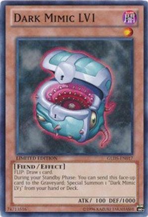 Dark Mimic LV1 (GLD5-EN017) - Gold Series: Haunted Mine Limited Gold Series: Haunted Mine Yugioh Single  Squirtle Squad Card Shop.