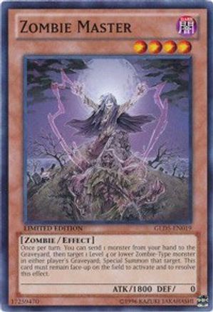 Zombie Master (GLD5-EN019) - Gold Series: Haunted Mine Limited Gold Series: Haunted Mine Yugioh Single  Squirtle Squad Card Shop.