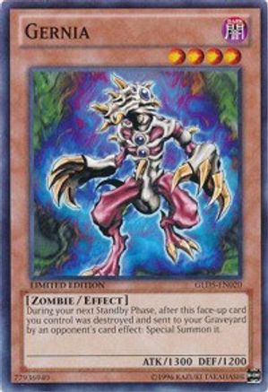 Gernia (GLD5-EN020) - Gold Series: Haunted Mine Limited Gold Series: Haunted Mine Yugioh Single  Squirtle Squad Card Shop.