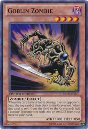 Goblin Zombie (GLD5-EN021) - Gold Series: Haunted Mine Limited Gold Series: Haunted Mine Yugioh Single  Squirtle Squad Card Shop.