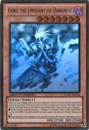 Gorz the Emissary of Darkness (GLD5-EN024) - Gold Series: Haunted Mine Limited Gold Series: Haunted Mine Yugioh Single  Squirtle Squad Card Shop.