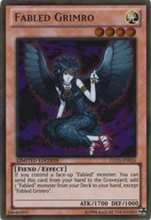 Fabled Grimro (GLD5-EN026) - Gold Series: Haunted Mine Limited Gold Series: Haunted Mine Yugioh Single  Squirtle Squad Card Shop.