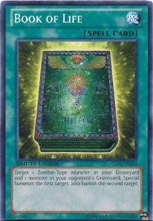 Book of Life (GLD5-EN039) - Gold Series: Haunted Mine Limited Gold Series: Haunted Mine Yugioh Single  Squirtle Squad Card Shop.