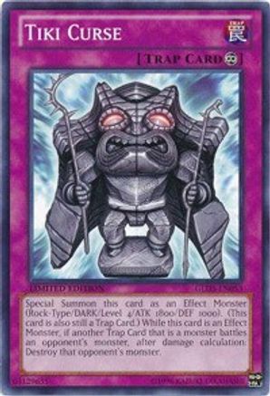 Tiki Curse (GLD5-EN053) - Gold Series: Haunted Mine Limited Gold Series: Haunted Mine Yugioh Single  Squirtle Squad Card Shop.