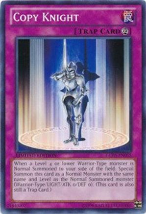 Copy Knight (GLD5-EN055) - Gold Series: Haunted Mine Limited Gold Series: Haunted Mine Yugioh Single  Squirtle Squad Card Shop.