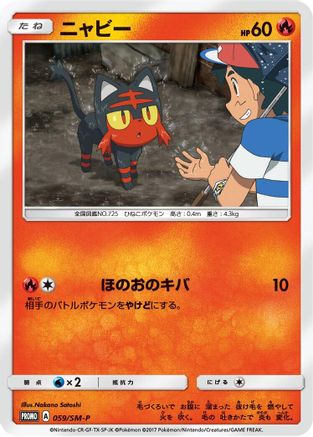 Litten - 059/SM-P (059/SM-P) - SMP Sun  Moon Promos SM-P: Sun & Moon Promos Pokemon Japanese Single  Squirtle Squad Card Shop.