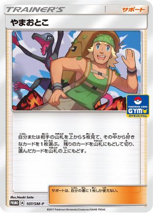 Hiker - 107/SM-P (107/SM-P) - SMP Sun  Moon Promos SM-P: Sun & Moon Promos Pokemon Japanese Single  Squirtle Squad Card Shop.
