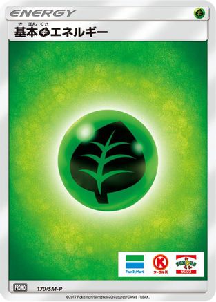Basic Grass Energy - 170/SM-P (170/SM-P) - SMP Sun  Moon Promos SM-P: Sun & Moon Promos Pokemon Japanese Single  Squirtle Squad Card Shop.